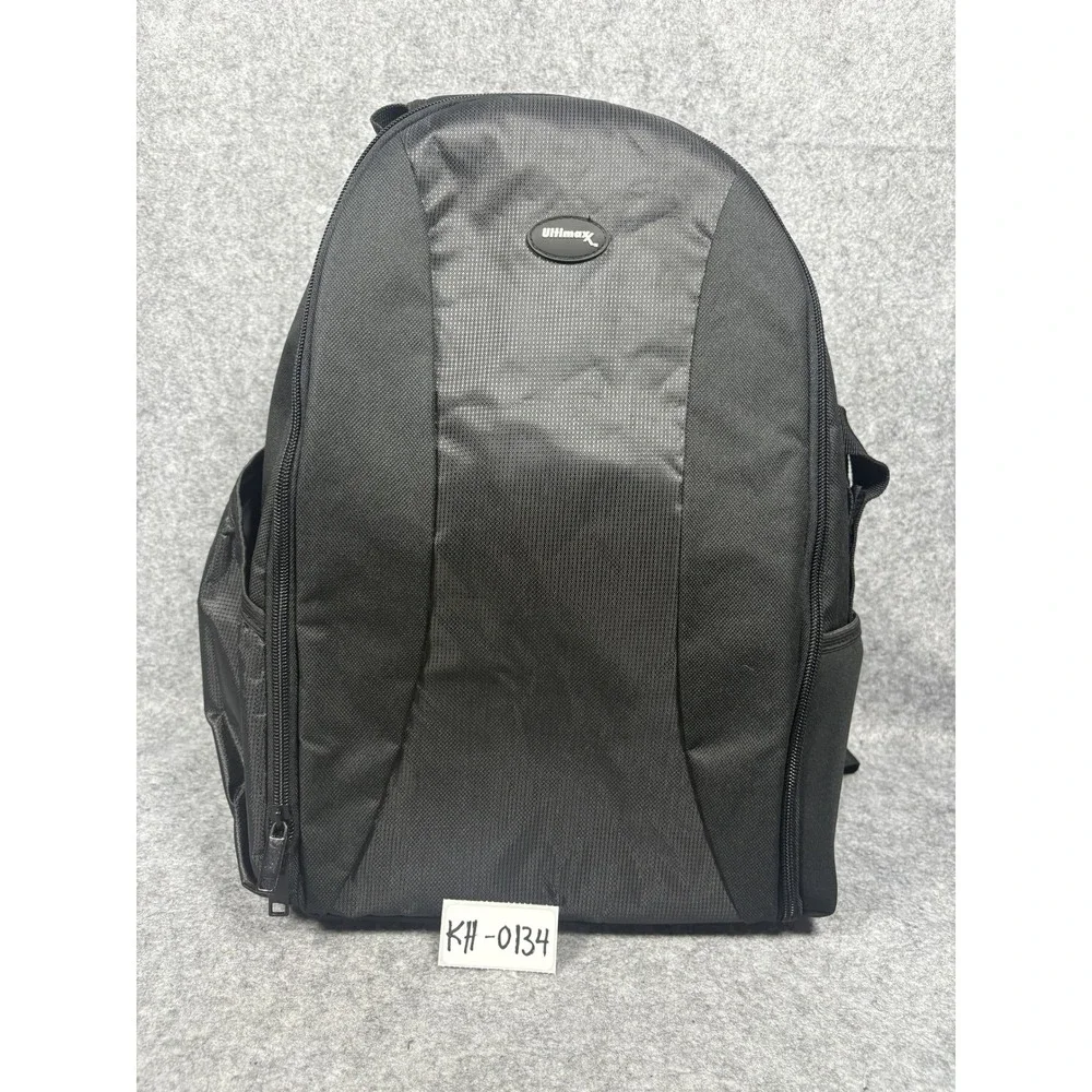 Ultimax Professional Camera Backpack OS Black Padded Gear Storage